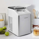 Morphy Richards Nugget 150W Electric Commercial Ice Maker 1.1L Bin Storage SS